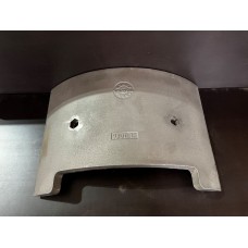 Плитка заслонки концевая часть 9000.13 (64500004)  LINTEC 3000, износостойкий чугун