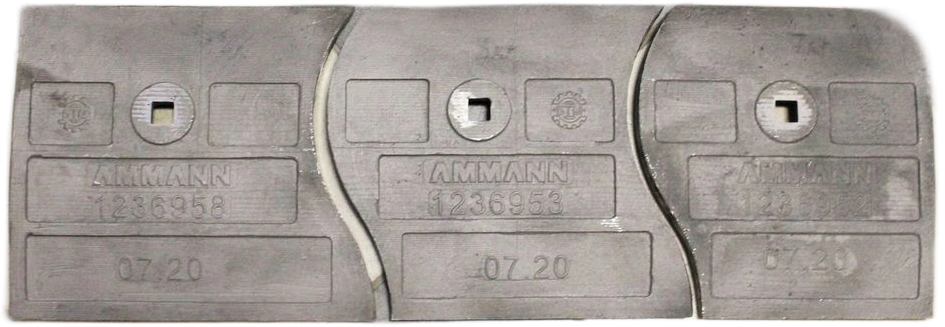 Броня дна AMMANN 1236952, 1236953, 1236958
