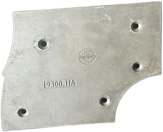 Броня торцевая 9300.11А (64500007) LINTEC 3000, износостойкий чугун