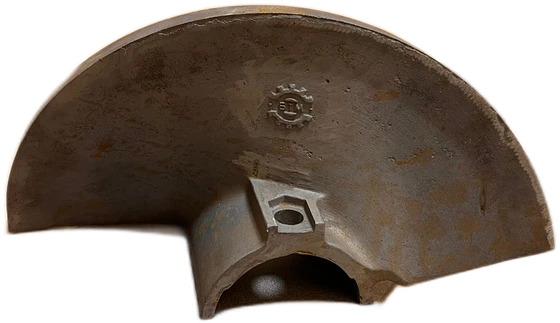 Лопасть шнека правая 4606302114 R для Vogele 1900 — дополнительное фото 2